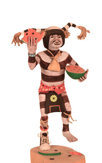 Hopi Pueblo Clown Kachina Doll By A. L. Sahmie