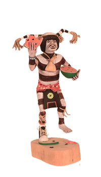 Hopi Pueblo Clown Kachina Doll By A. L. Sahmie