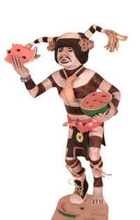 Hopi Pueblo Clown Kachina Doll By A. L. Sahmie
