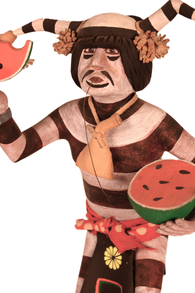 Hopi Pueblo Clown Kachina Doll By A. L. Sahmie