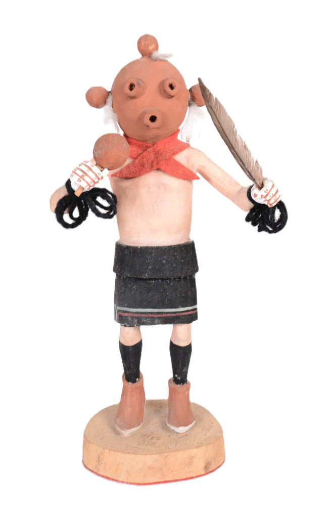Hopi Kachina Mudhead Doll
