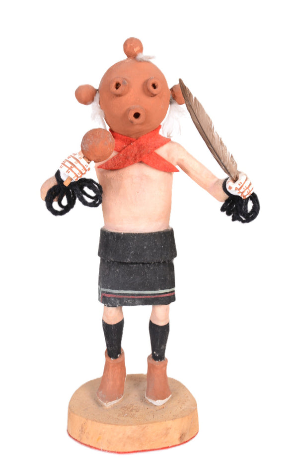 Hopi Kachina Mudhead Doll