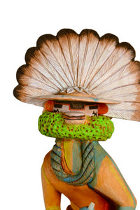Hopi Pueblo Kavai-i Horse Kachina Doll By T. Fredericks
