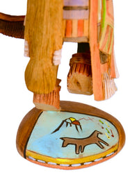 Hopi Pueblo Kavai-i Horse Kachina Doll By T. Fredericks