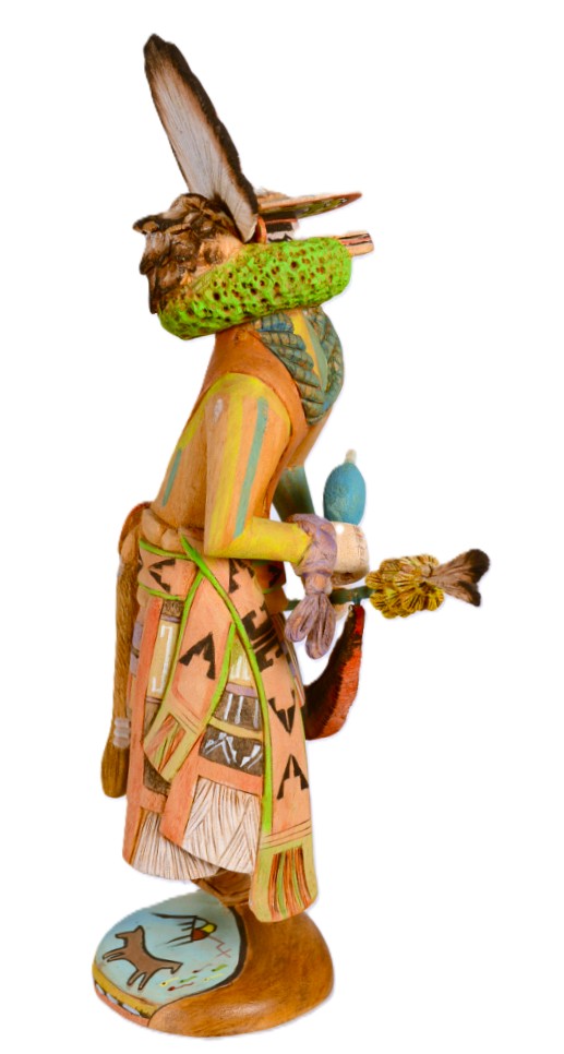 Hopi Pueblo Kavai-i Horse Kachina Doll By T. Fredericks