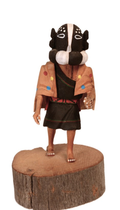 Hopi Pueblo Kokopelli Mana Kachina Doll By Steward Lanza