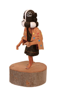 Hopi Pueblo Kokopelli Mana Kachina Doll By Steward Lanza