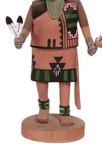 Hopi Pueblo Tabletta Pahlik Mana Kachina Doll By Calton Harvey