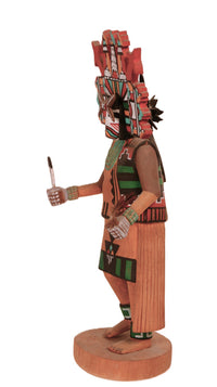 Hopi Pueblo Tabletta Pahlik Mana Kachina Doll By Calton Harvey