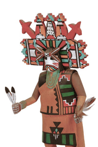 Hopi Pueblo Tabletta Pahlik Mana Kachina Doll By Calton Harvey