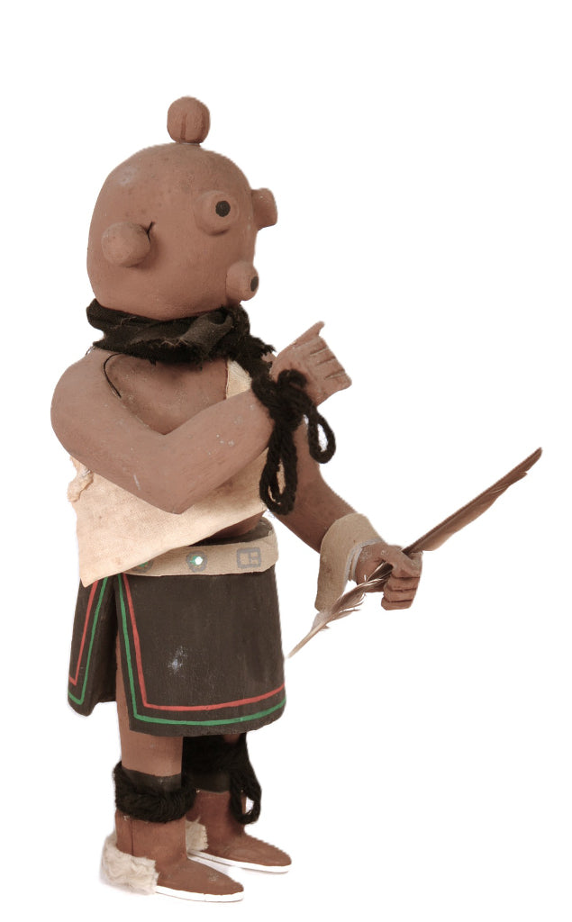 Hopi Pueblo Mudhead Hanging Kachina Doll