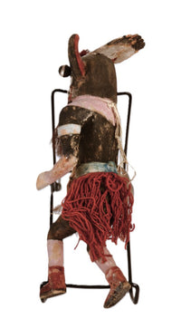 Hopi Pueblo Very Old Style Hanging Whipper Hu Kachina Doll