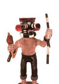 Hopi Pueblo Mocking Bird Kachina Doll By Stewart Lanza