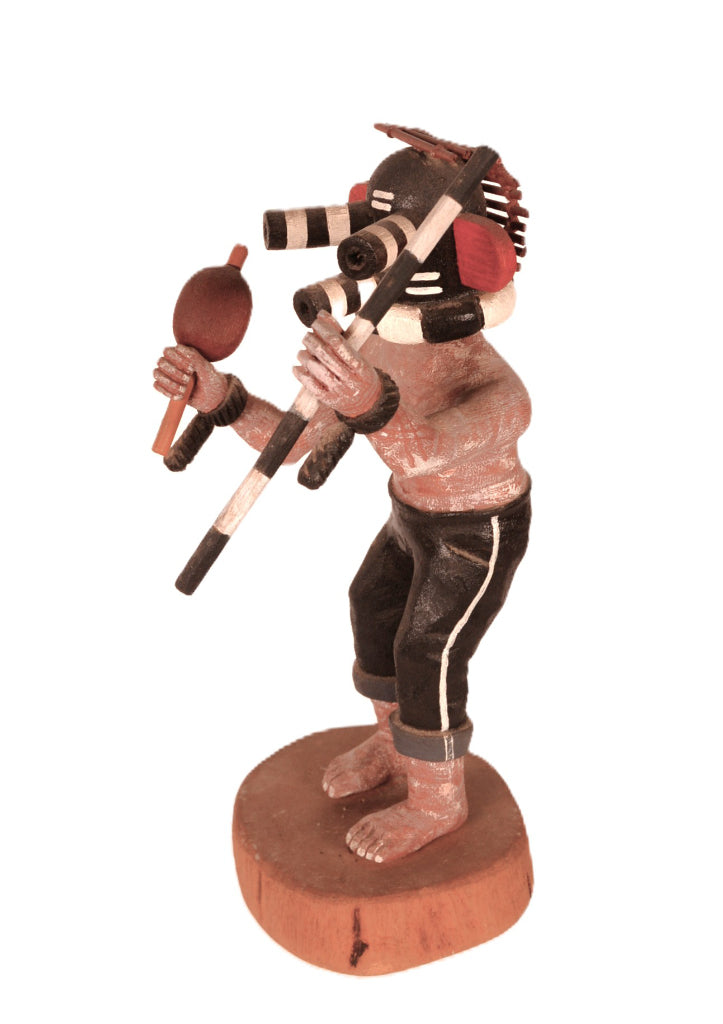 Hopi Pueblo Mocking Bird Kachina Doll By Stewart Lanza