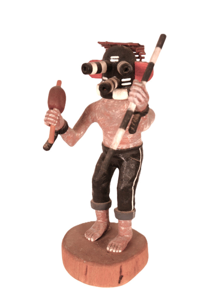 Hopi Pueblo Mocking Bird Kachina Doll By Stewart Lanza