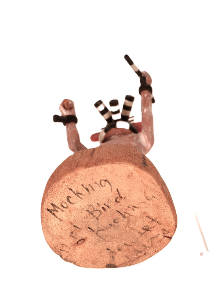 Hopi Pueblo Mocking Bird Kachina Doll By Stewart Lanza