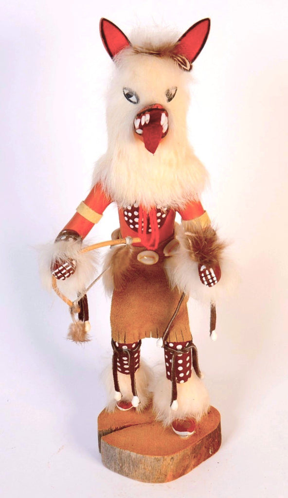 Navajo Kachina Wolf Doll By N. Smith