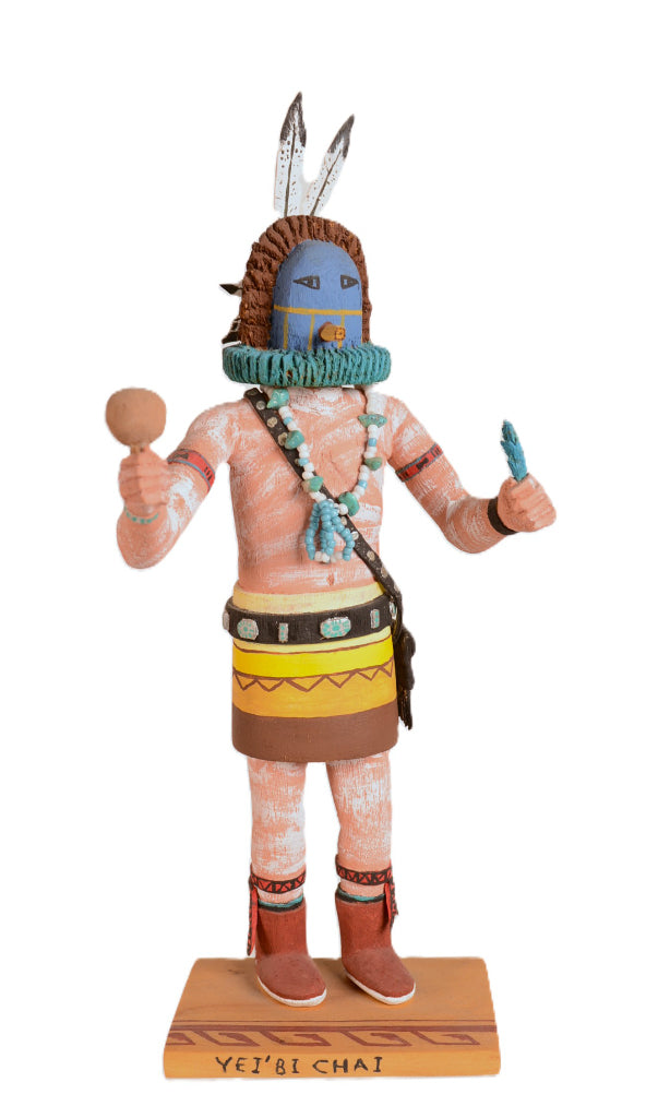 Navajo Yei-Bi-Chai Kachina Doll By Emerson Nabai
