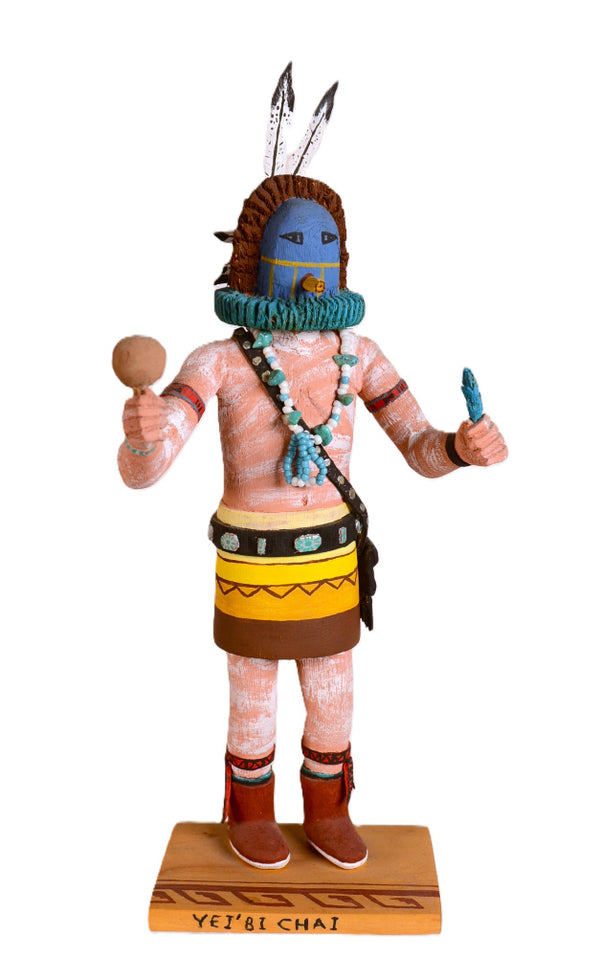 Navajo Yei-Bi-Chai Kachina Doll By Emerson Nabai