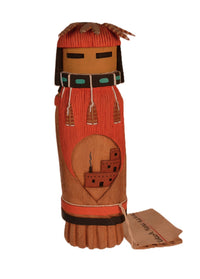 Hopi Pueblo Takush Mana Kachina Doll By Elva Roy