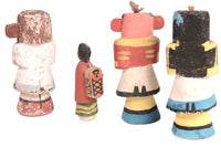 Hopi Pueblo Miniature Kachinas Dolls Set of 7