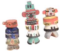 Hopi Pueblo Miniature Kachinas Dolls Set of 7