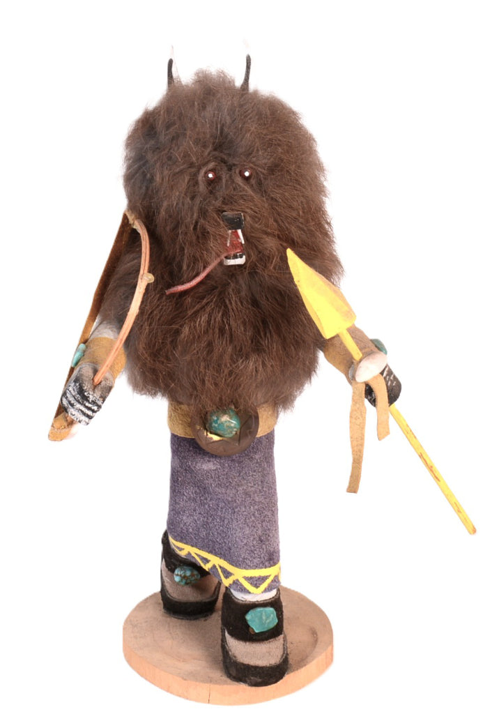 Navajo Kachina Wolf Doll By L. Vandever