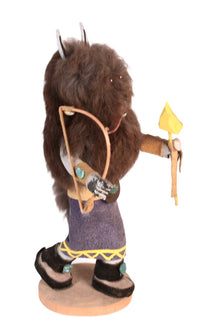 Navajo Kachina Wolf Doll By L. Vandever