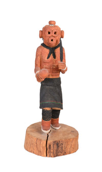 Hopi Kachina Mudhead By Stewart Lanza