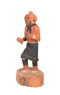 Hopi Kachina Mudhead By Stewart Lanza