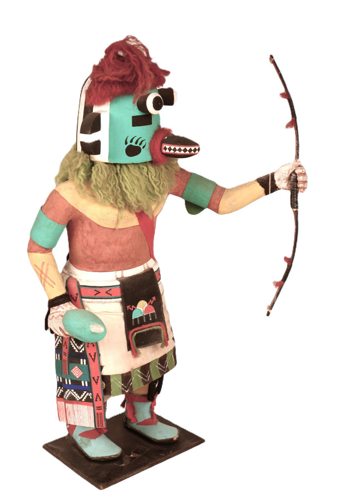 Hopi Pueblo Honan Badger Kachina Doll