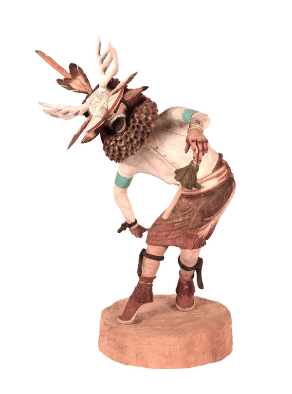 Hopi Pueblo Deer Kachina Doll By Master Carver Ros George