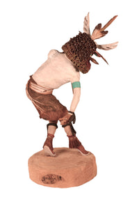 Hopi Pueblo Deer Kachina Doll By Master Carver Ros George