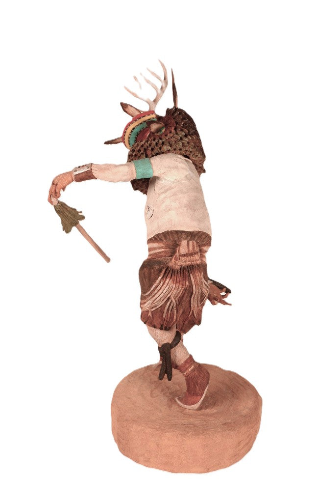 Hopi Pueblo Deer Kachina Doll By Master Carver Ros George