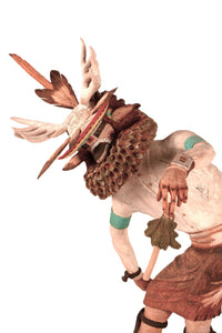 Hopi Pueblo Deer Kachina Doll By Master Carver Ros George