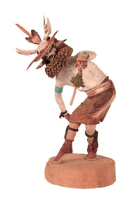 Hopi Pueblo Deer Kachina Doll By Master Carver Ros George
