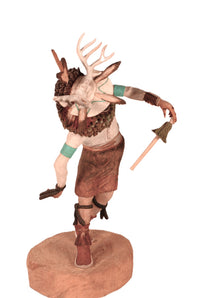 Hopi Pueblo Deer Kachina Doll By Master Carver Ros George