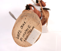 Hopi Pueblo White Ogre Kachina Doll By A.L. Sahmie