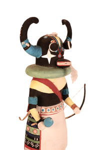 Hopi Pueblo Ahote Ho'o'te Whipper Kachina Doll