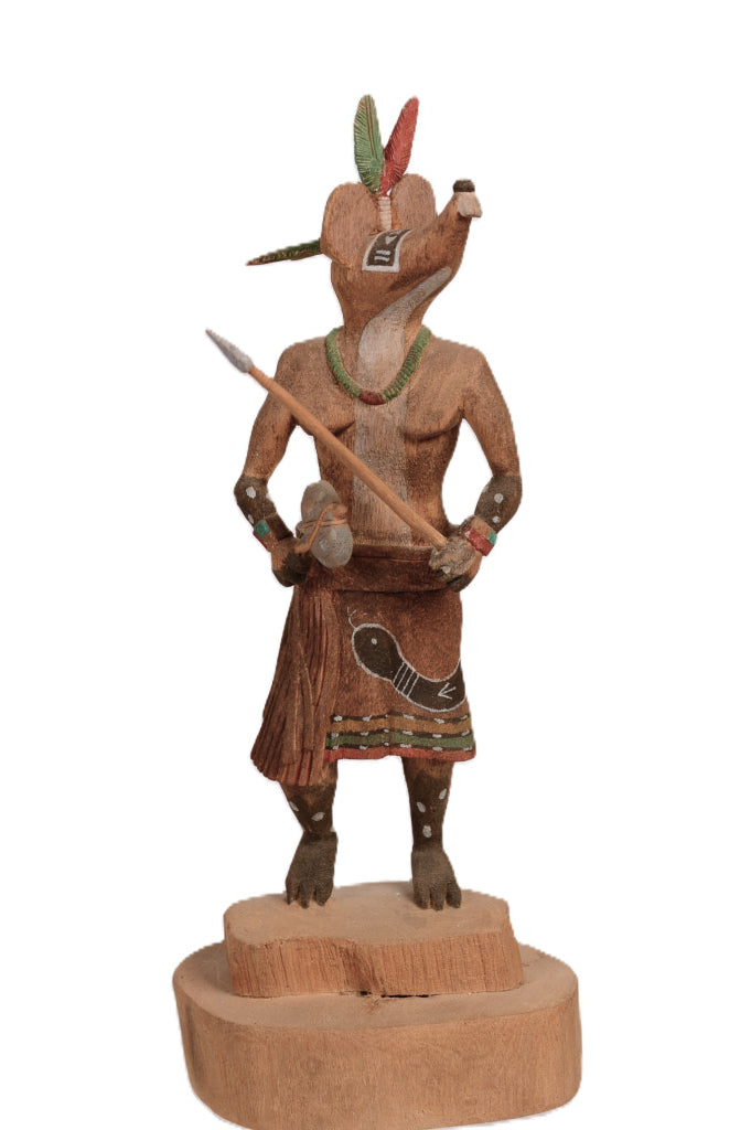 Hopi Pueblo Warrior Mouse Kachina Doll