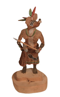 Hopi Pueblo Warrior Mouse Kachina Doll