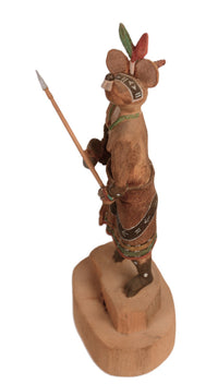 Hopi Pueblo Warrior Mouse Kachina Doll
