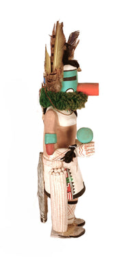 Large Hopi Pueblo Hanging Rattler Kachina Doll - 22.75"h