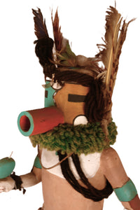 Large Hopi Pueblo Hanging Rattler Kachina Doll - 22.75"h