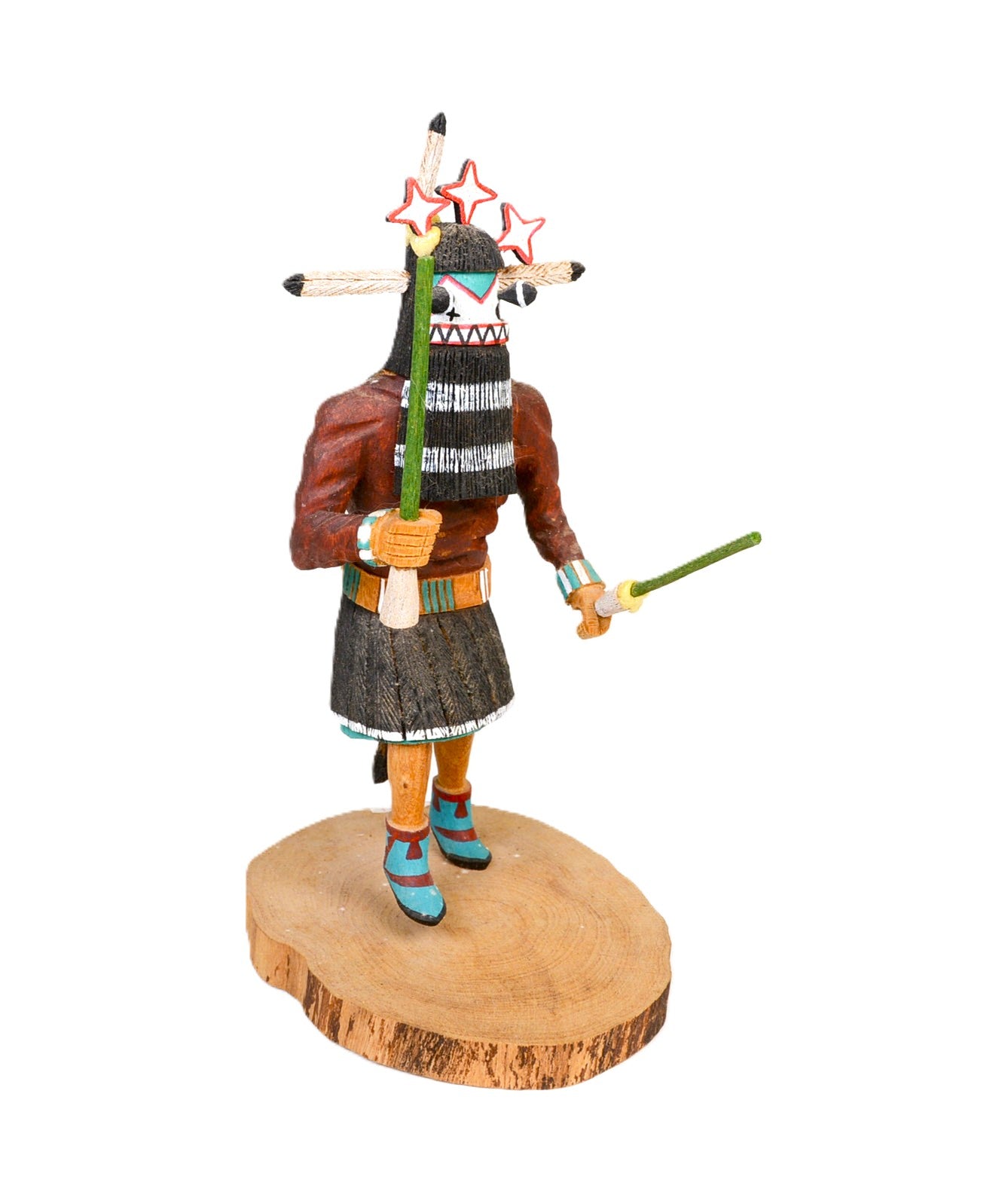 Hopi Kachina Sohu Star Doll By Steward Lanza – Antique American