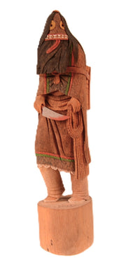 Hopi Pueblo Ogre Woman Kachina Doll By Lawrence Dallas
