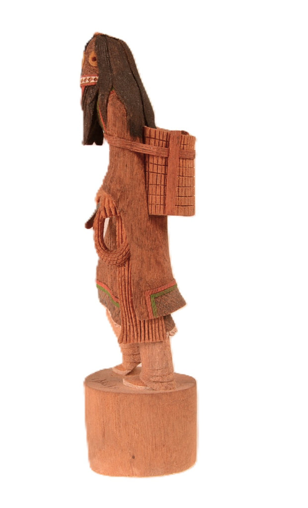 Hopi Pueblo Ogre Woman Kachina Doll By Lawrence Dallas