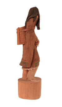 Hopi Pueblo Ogre Woman Kachina Doll By Lawrence Dallas