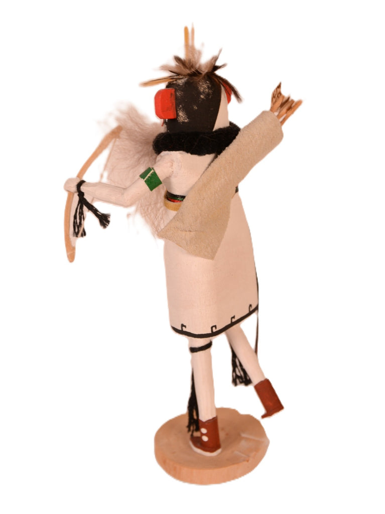 Hopi Pueblo Miniature Warrior Kachina Doll By A. F. Leon