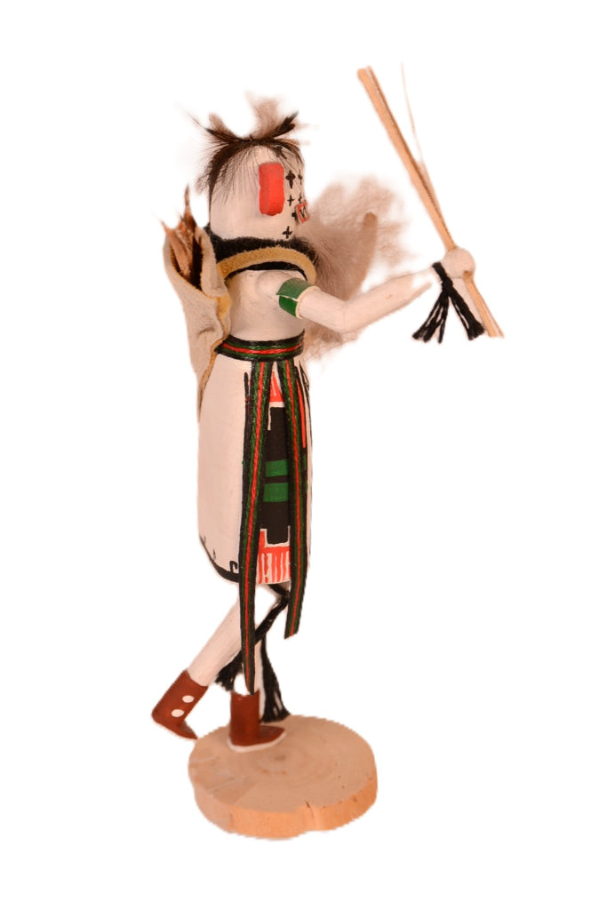 Hopi Pueblo Miniature Warrior Kachina Doll By A. F. Leon